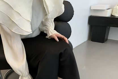 Bow Kitten Heel Slide Sandals