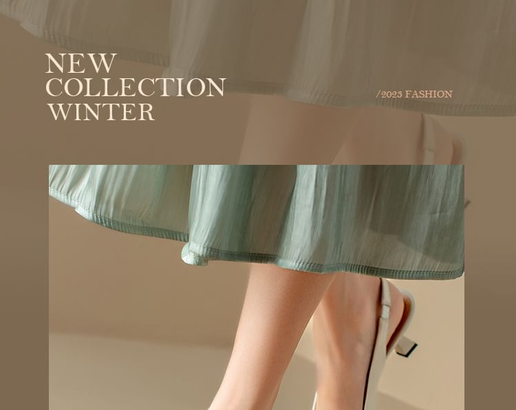 Slingback High Heel Sandals