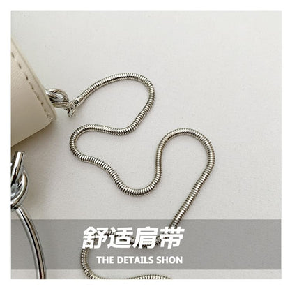 Flap Chain Top Crossbody Leather Faux Handle Bag Strap