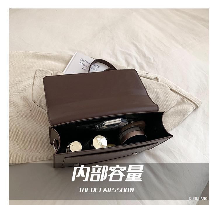 Embroidered Studded Faux Leather Satchel Backpack