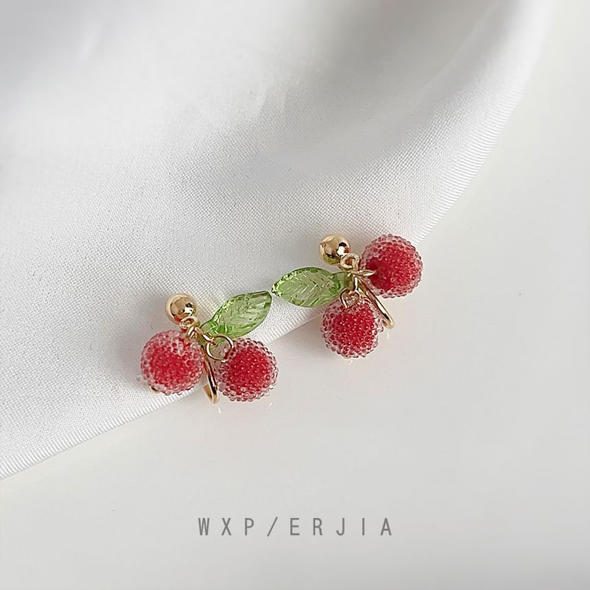 Fruit Resin Alloy Ear Cuff
