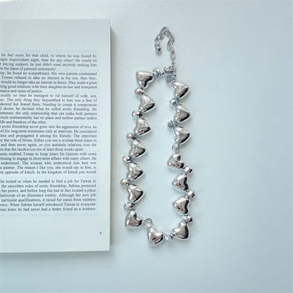 Heart Alloy Choker