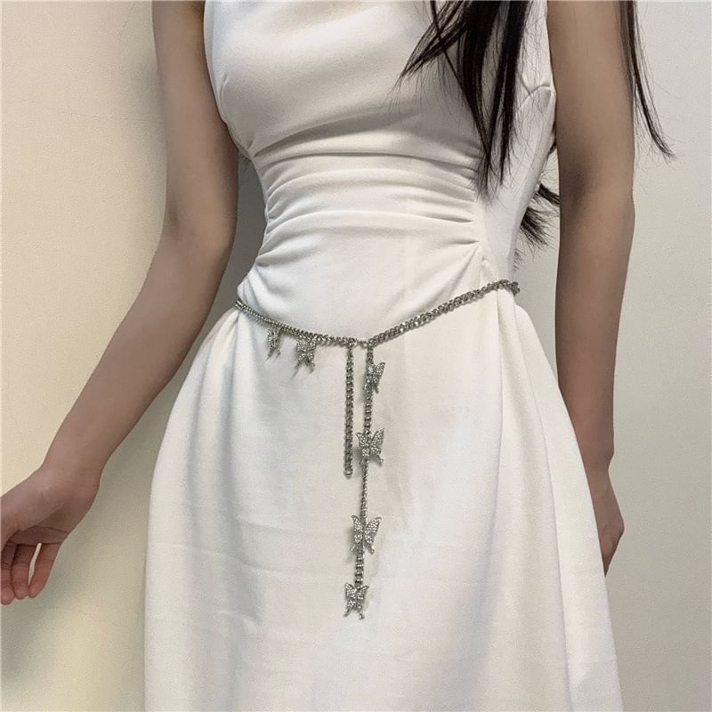 Butterfly Alloy Waist Chain