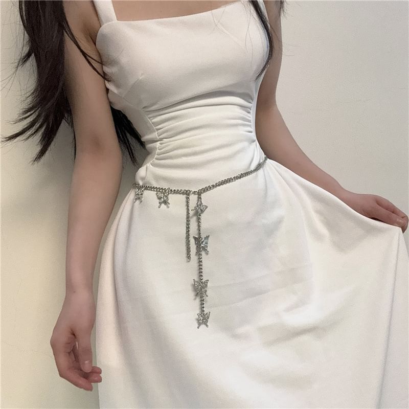 Butterfly Alloy Waist Chain