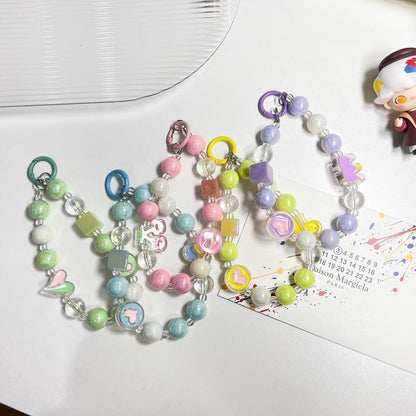 (Various Bead Phone Acrylic Designs) Strap