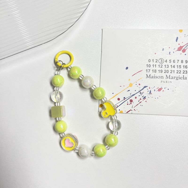 (Various Bead Phone Acrylic Designs) Strap