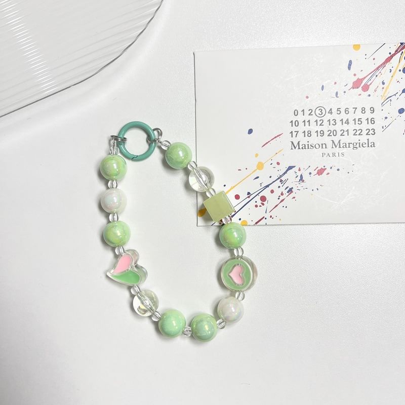 (Various Bead Phone Acrylic Designs) Strap