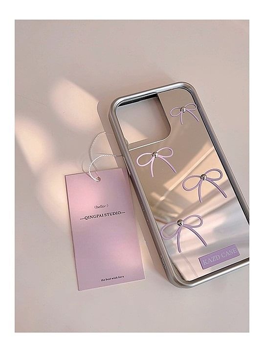 Mirrored Phone Bow Case