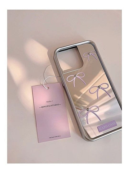 Mirrored Phone Bow Case