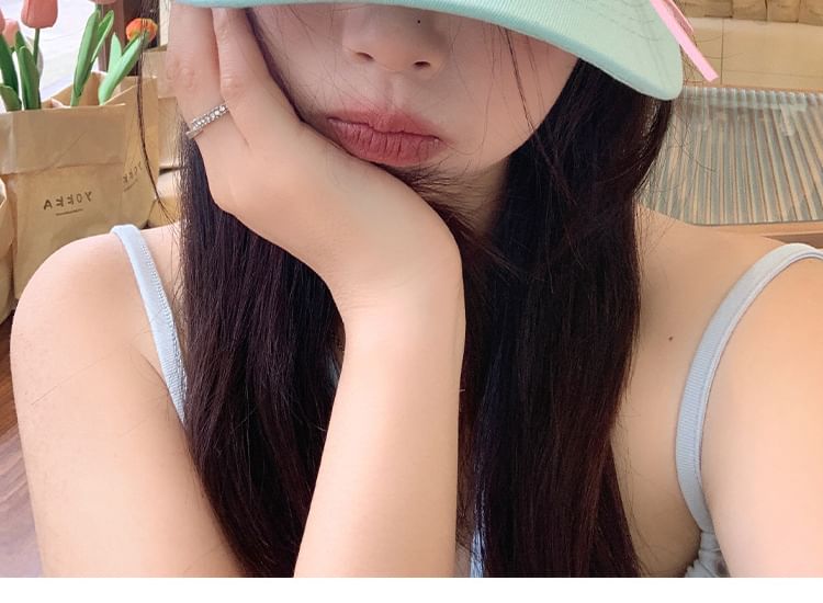 Cap Baseball Applique Heart