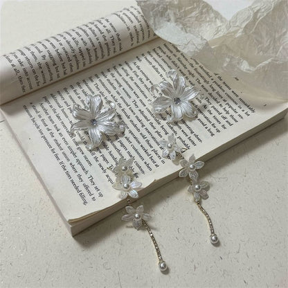 Floral Alloy Stud Earring / Dangle Earring