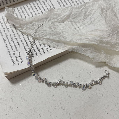 Faux Crystal Alloy Bracelet