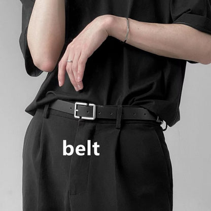 Faux Leather Belt