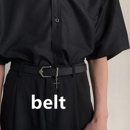 Faux Leather Belt