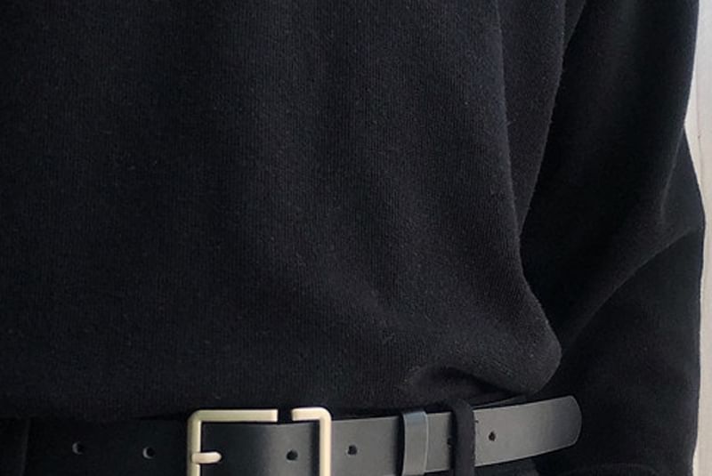 Faux Leather Belt