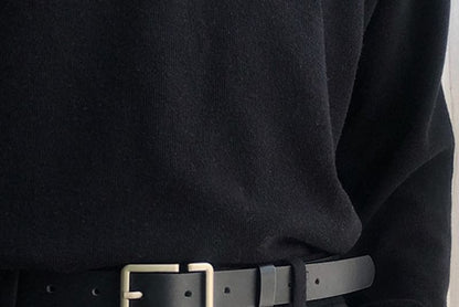 Faux Leather Belt