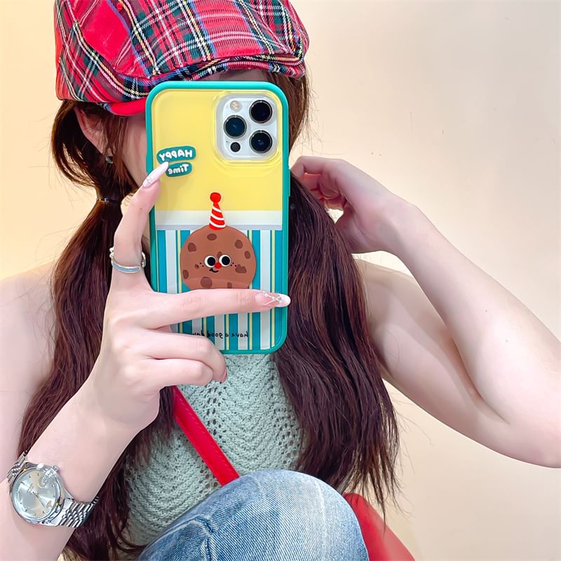 Cartoon Phone Case - iPhone 15 Pro Max / 15 Pro / 15 Plus / 15 / 14 Pro Max / 14 Pro / 14 Plus / 14 / 13 Pro Max / 13 Pro / 13 / 13 mini / 12 Pro Max / 12 Pro / 12 / 12 mini / 11 Pro Max / 11 Pro / 11