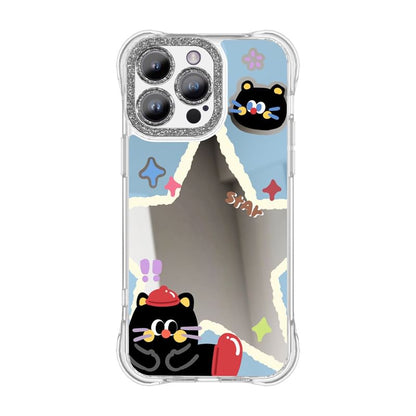 Phone Mirrored Cartoon Case