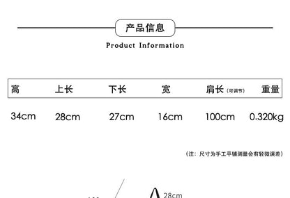 Plain Drawstring Nylon Flap Backpack