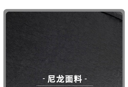 Plain Drawstring Nylon Flap Backpack