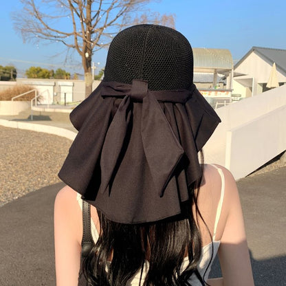 Ruffle Plain Sun Hat