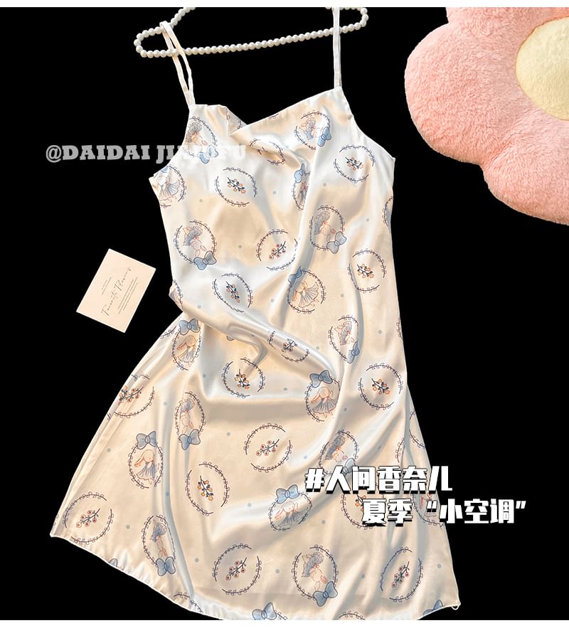 Print Rabbit Nightgown