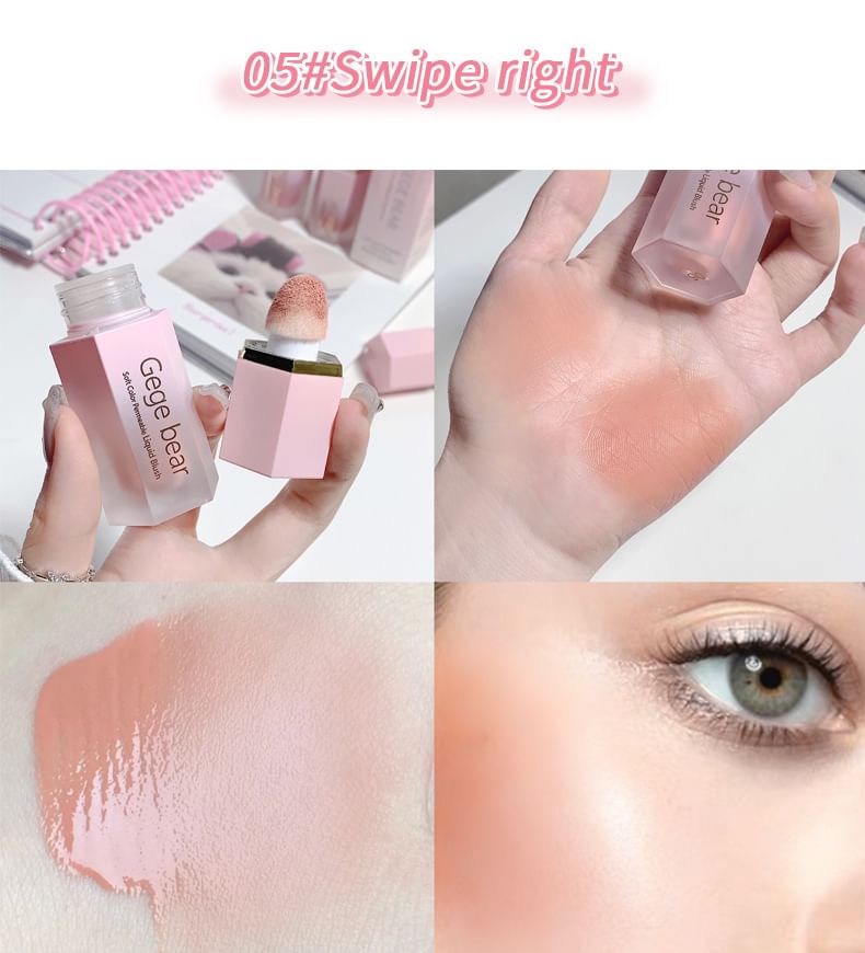 Blush liquide 2 en 1 - #04-#06