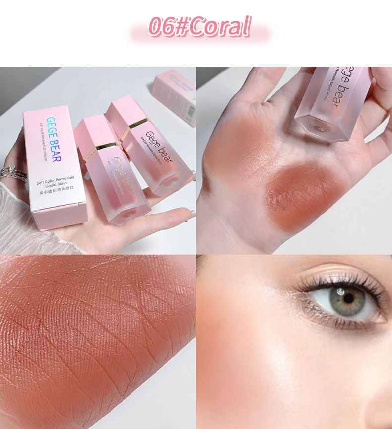 Blush liquide 2 en 1 - #04-#06