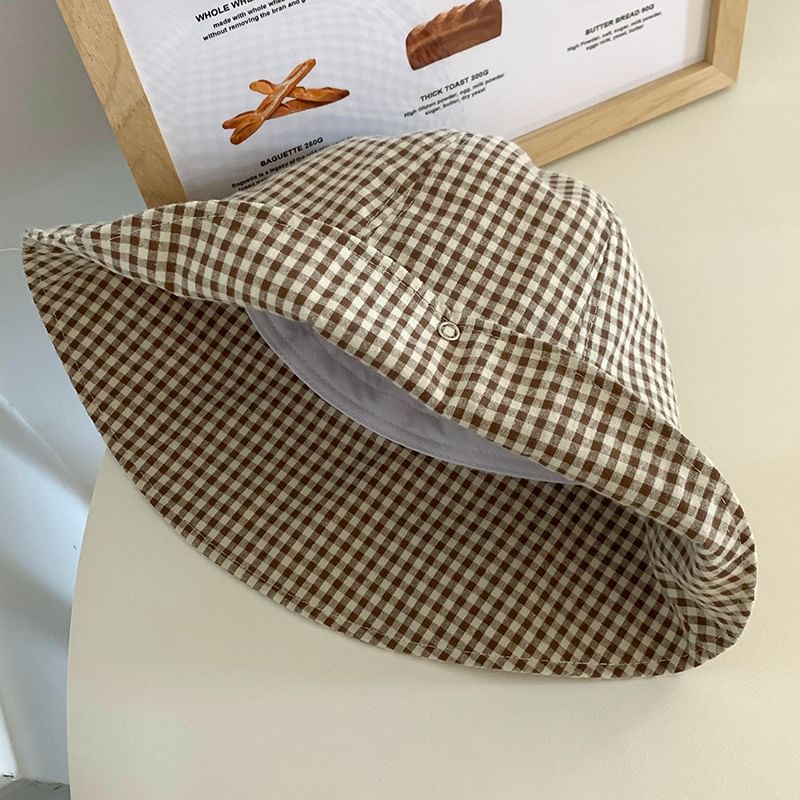 Plaid Bucket Hat