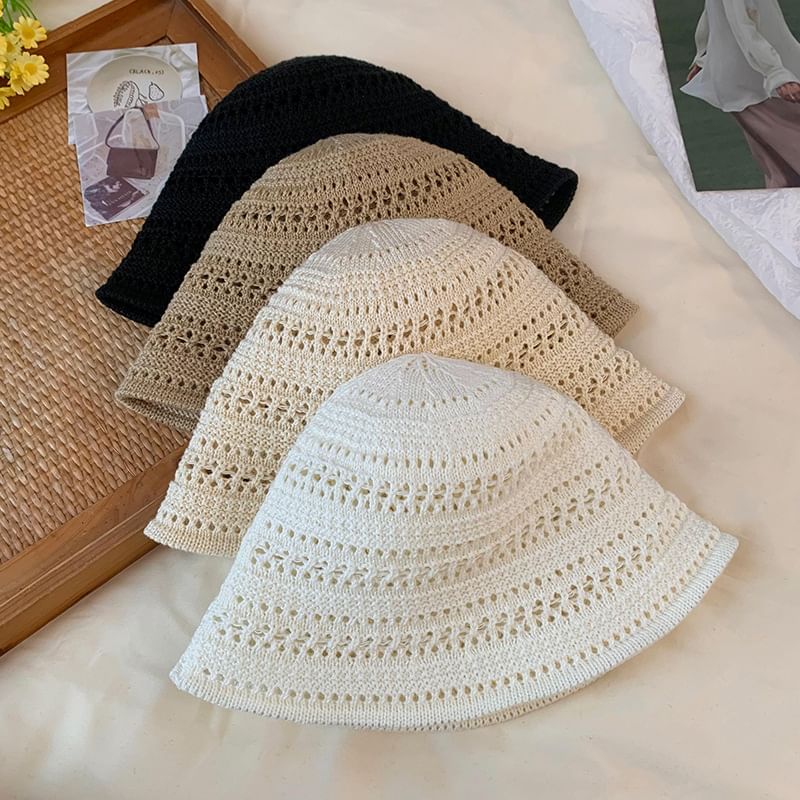 Plain Crochet Cloche Hat