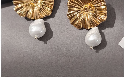 Ohrhänger mit Kunstperlen