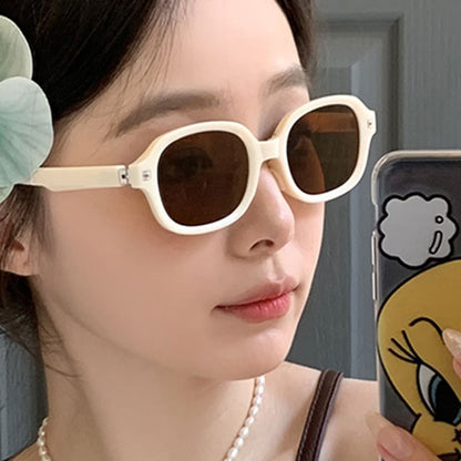 Oval Foldable Sunglasses