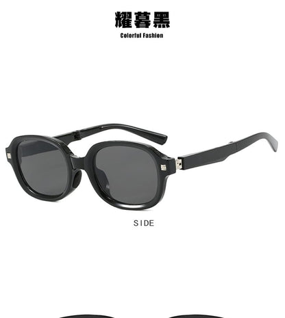 Oval Foldable Sunglasses