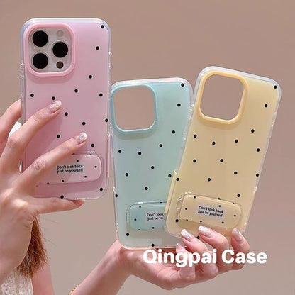 Dotted Phone Case - iPhone 15 Pro Max / 15 Pro / 15 / 14 Pro Max / 14 Pro / 14 / 13 Pro Max / 13 Pro / 13 / 12 Pro Max / 12 Pro / 12