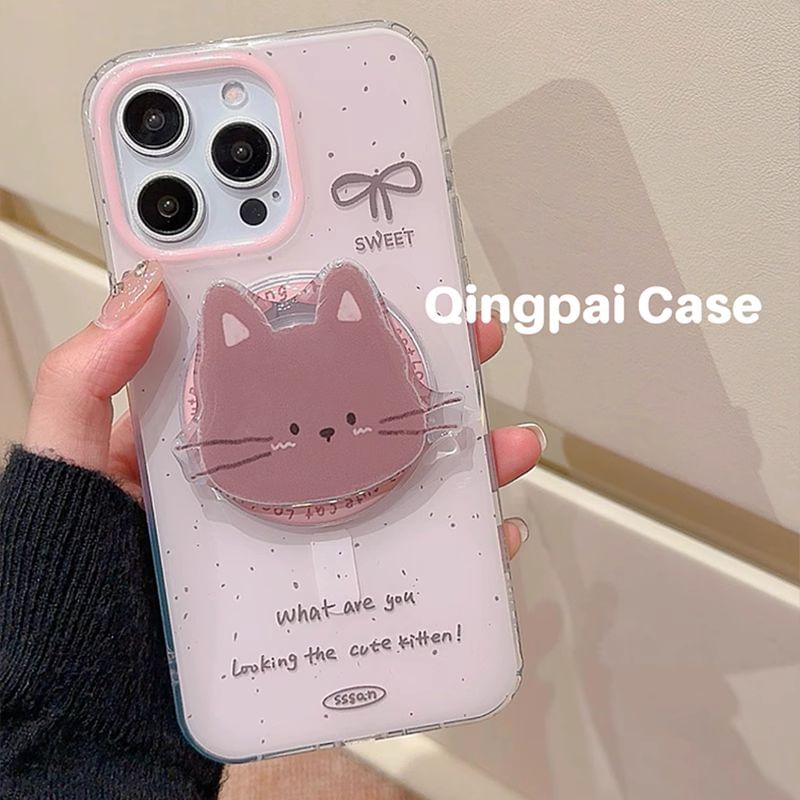 Cat Phone Case - iPhone 15 Pro Max / 15 Pro / 15 / 14 Pro Max / 14 Pro / 14 / 13 Pro Max / 13 Pro / 13 / 12 Pro Max / 12 Pro / 12