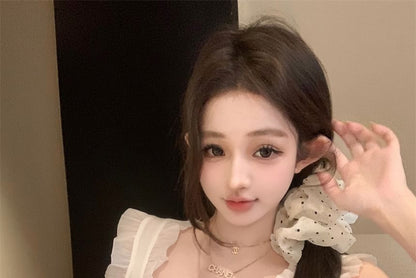 Plain Ruffle Tank Top