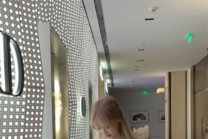 Sleeveless Plain Ruffle Mini A-Line Dress