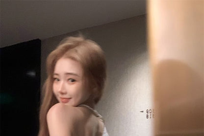 Off-Shoulder Ruffled Midi A-Line Eyelet Lace Dress