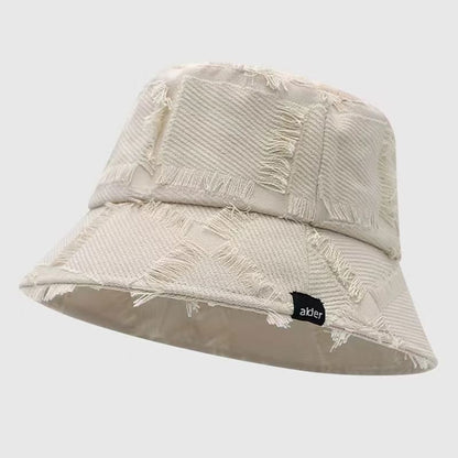 Bucket Frayed Hat Edge Distressed