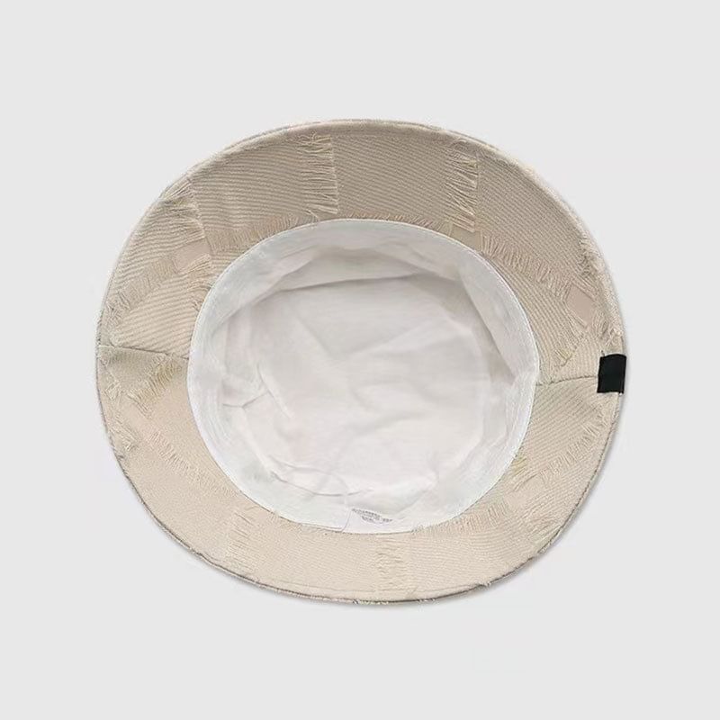 Bucket Frayed Hat Edge Distressed
