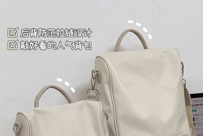 Zip Backpack / Bag Charm / Set