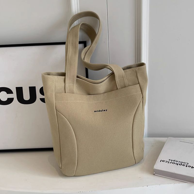 Tote Lettering Bag Canvas