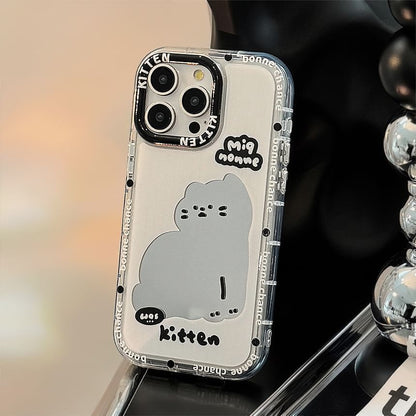 Cat Mirror Phone Case