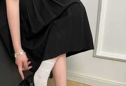 Chunky Heel Heart Buckle Mary Jane Shoes