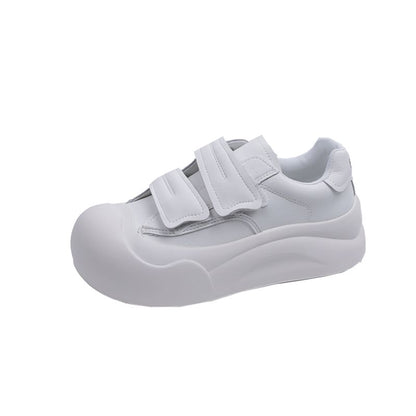 Adhesive Strap Platform Sneakers