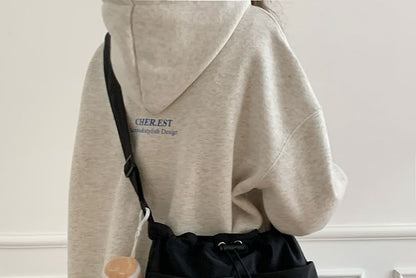 Plain Drawstring Nylon Tote Bag