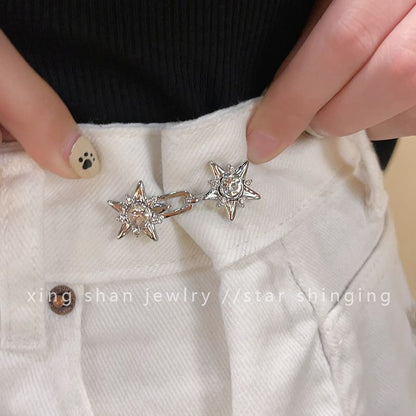 Waist Star Rhinestone Adjuster