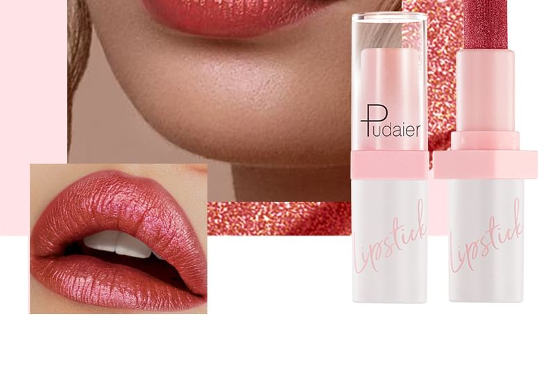 Shining Metallic Pearlescent Lipstick