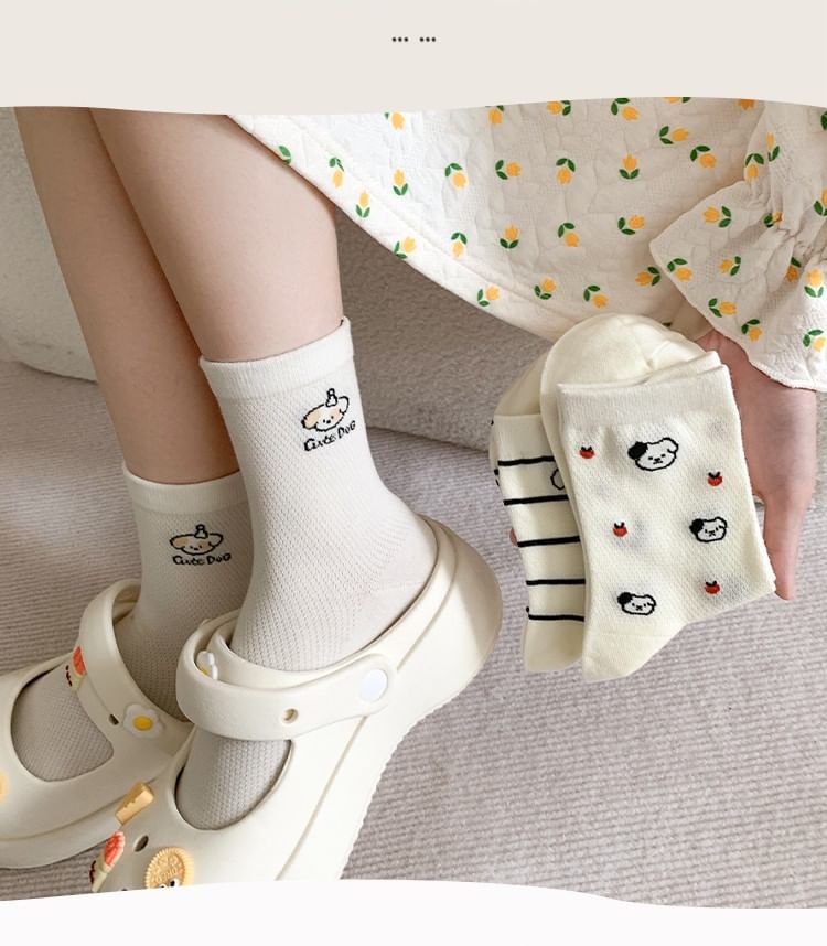 Patterned Socks Set