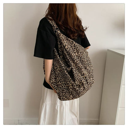 Leopard Print Tote Bag